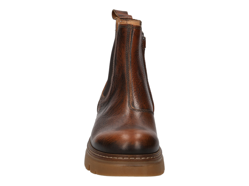 Ocra Bottines Cognac