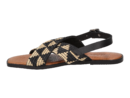 Hookipa sandaal zwart
