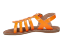 L'atelier Tropezien sandaal oranje
