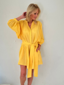 Ac By Annelien Coorevits dress yellow