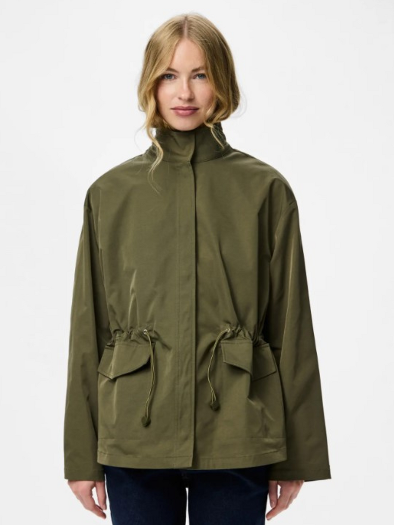 Pieces Jackets Green