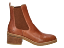 Angulus bottes à talon cognac