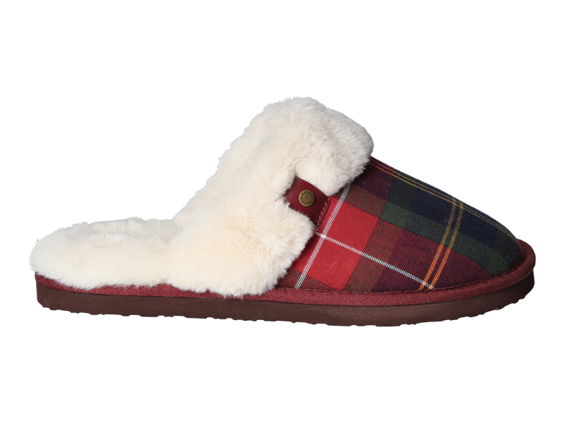 Barbour Pantoffels Rood
