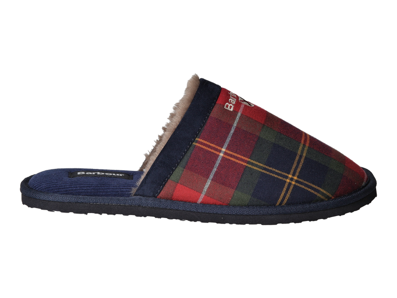 Barbour Pantoffels Rood