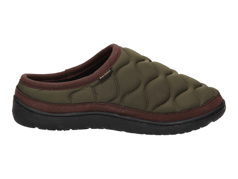 Barbour Pantoffels Kaki