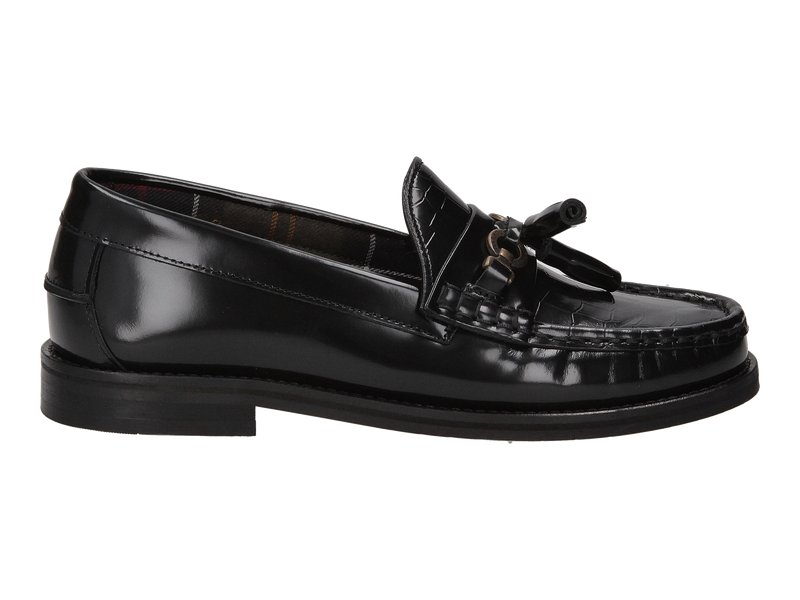 Barbour Mocassins Noir