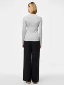 Pieces sweater grijs