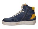Ocra sneaker blauw