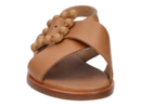 Frau sandaal cognac
