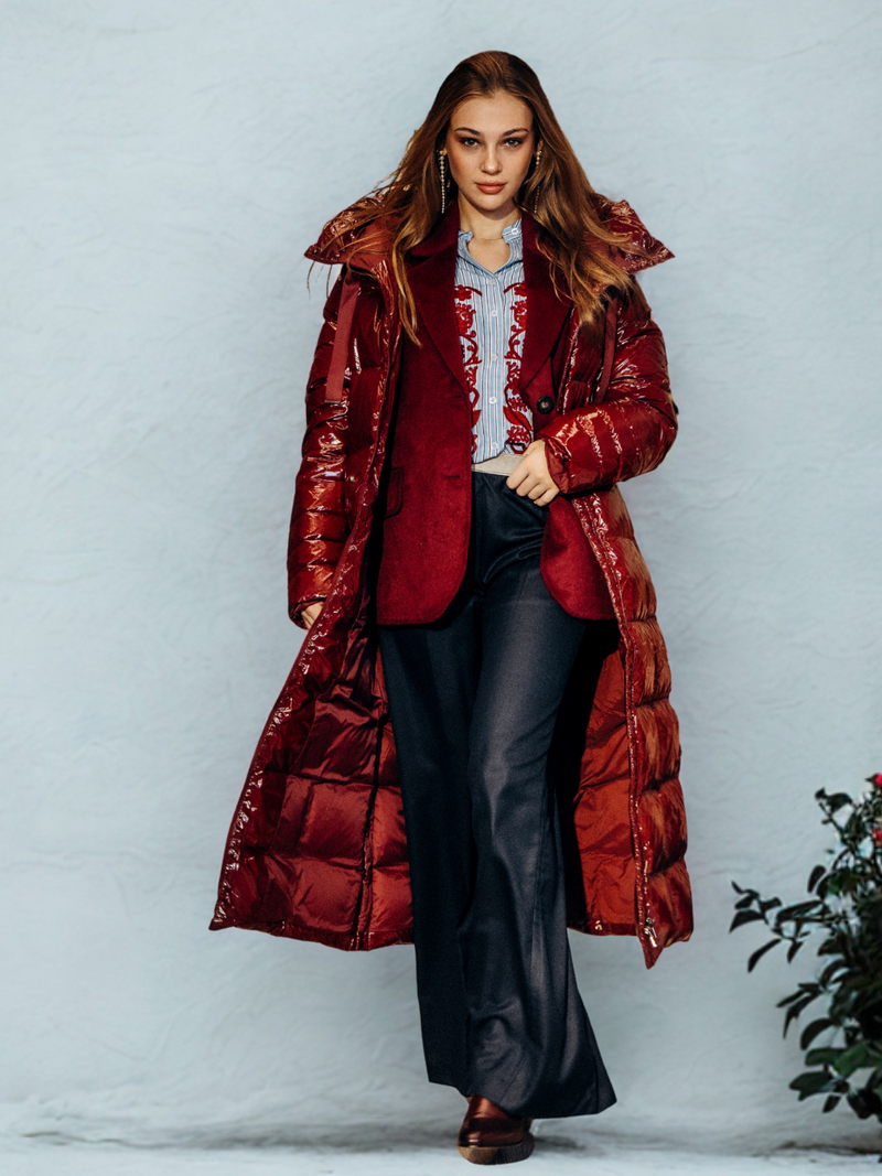 Dou Doun Jackets Bordeaux