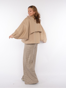 Black Rose jas beige