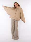 Black Rose jas beige