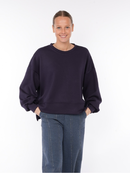 Black Rose sweater blauw