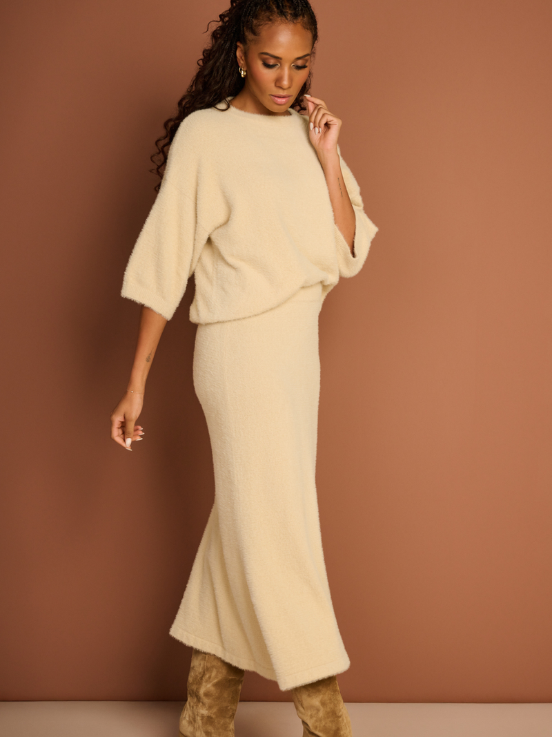 Ac By Annelien Coorevits Jupes Beige