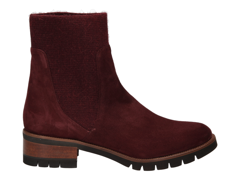 Cervone Boot With Heel Bordeaux