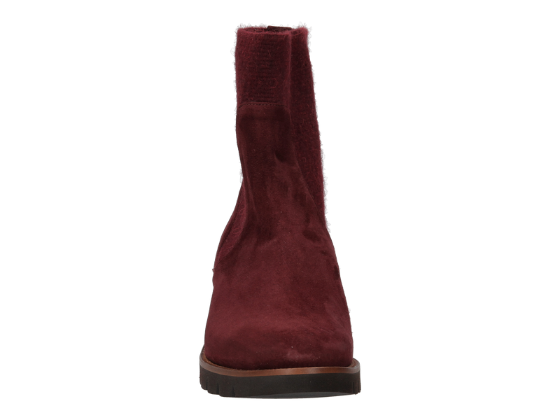 Cervone Boot With Heel Bordeaux