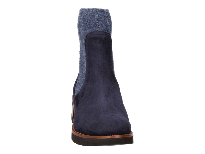 Cervone Boot With Heel Blue