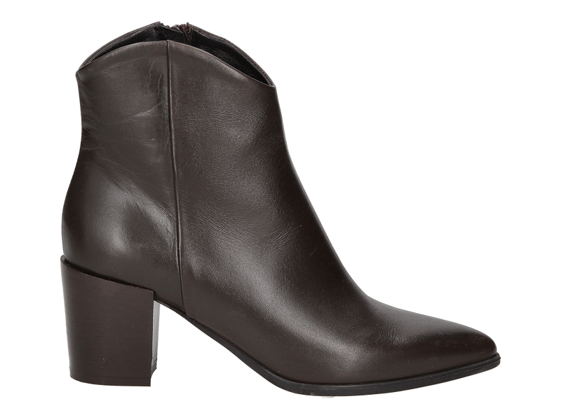 Maja Boot With Heel Brown
