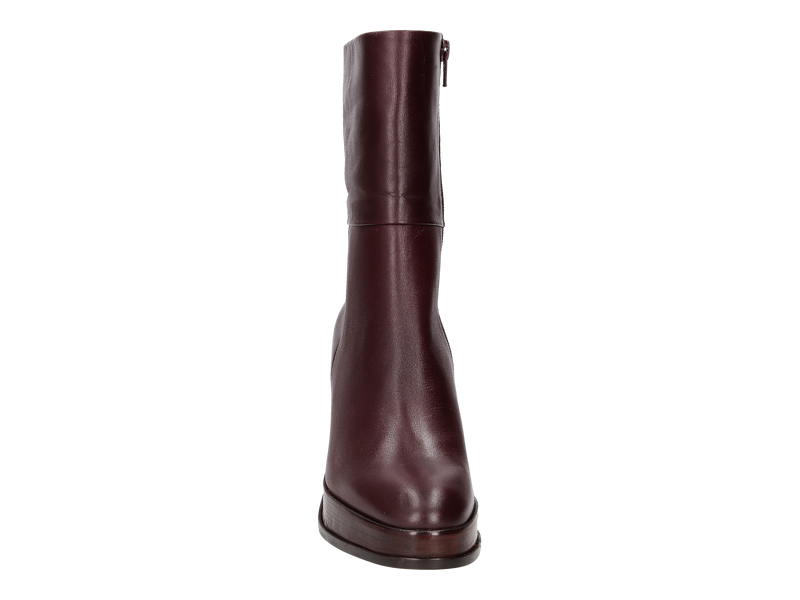Zinda Boot With Heel Bordeaux