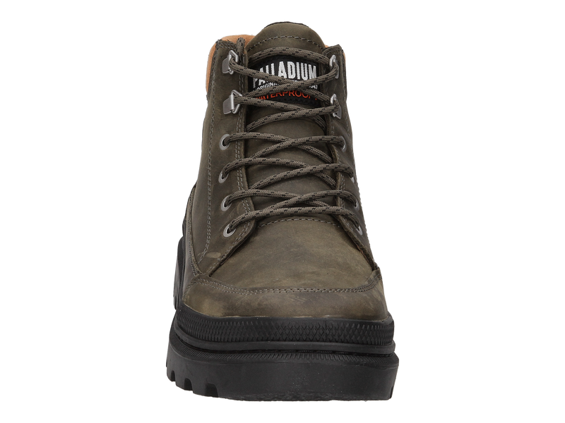 Voir le produit 'Palladium Bottines Kaki' (en anglais) Palladium Bottines Kaki