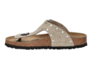 Birkenstock slipper taupe