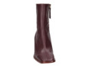 Alohas boots with heel bordeaux