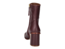 Alohas boots with heel bordeaux