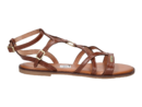 Les Tropeziennes sandales cognac