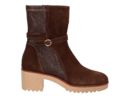 Dlsport boots with heel brown