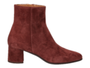 Voltan boots met hak bordeaux