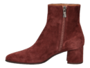 Voltan boots met hak bordeaux