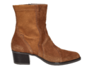 Dlsport bottes à talon cognac