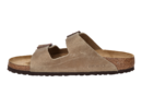 Birkenstock slipper bruin