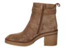 Alpe boots met hak taupe