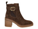 Alpe boots met hak bruin