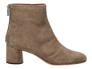 Agl boots with heel taupe