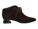 Brunate boots met hak bruin