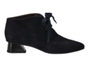 Brunate boots met hak blauw
