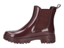 Lemon Jelly bottines bordeaux