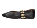 Babouche ballerines noir