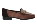 Brunate mocassin bruin