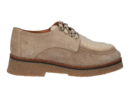 Ctwlk chaussures à lacets beige