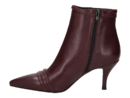 Verduyn bottes à talon bordeaux