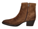 Triver Flight bottes à talon cognac