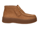 Clarks boots cognac