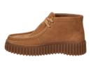Clarks boots cognac