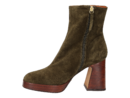 Angel Alarcon ankle boots green