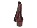 Pertini boots with heel bordeaux