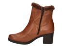 Pitillos bottes à talon cognac