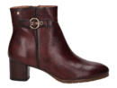 Pikolinos bottes à talon bordeaux